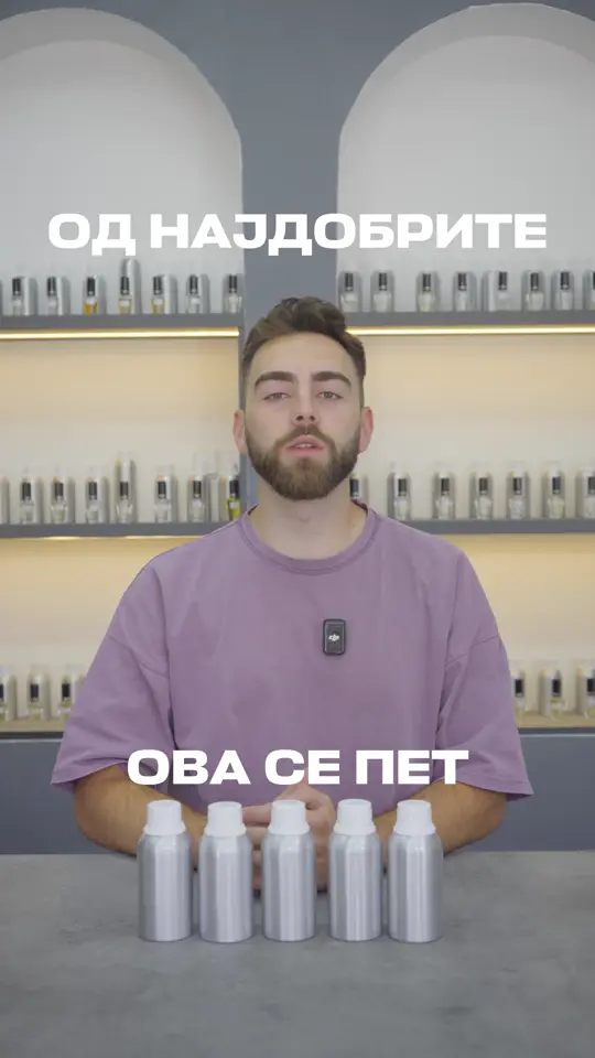 Кадар од вертикално видео: Продавница за парфеми