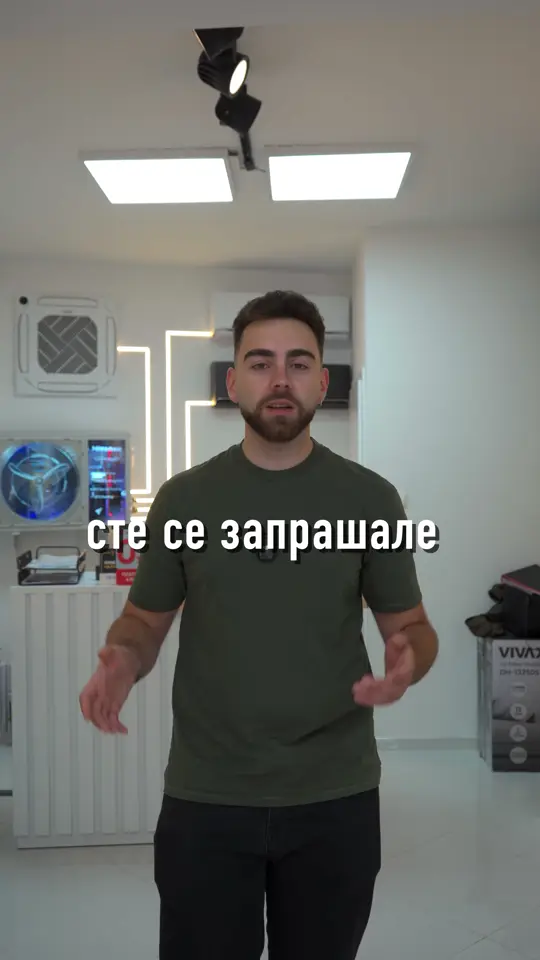 Кадар од вертикално видео: Продавница за клими